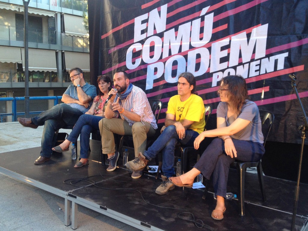 Acte sobre municipalisme celebrat per ECP a la Mariola