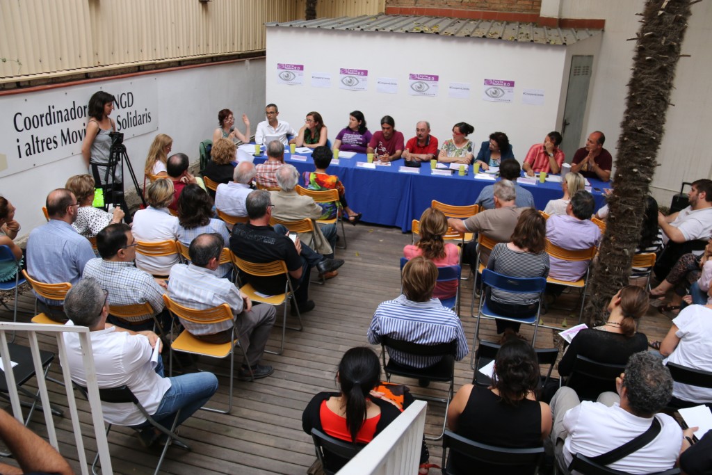 Taula Rodona Cooperació i Solidaritat a la Coordinadora ONGD i aMS de Lleida